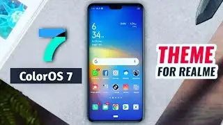 Realme UI based on Android 10 | ColorOS 7 - Exciting Theme | For Oppo V804 Realme