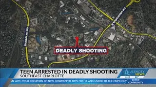 Teen arrested in SE Charlotte murder case