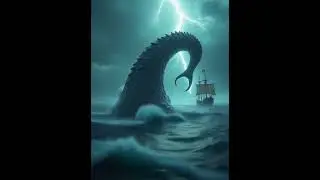 🐱CAT vs 🐙 SEA MONSTER! ⚡#sorts #cat #catvsmonster #viralvideo #cinematicshorts #animalbattle