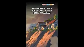 Pergerakan Tanah di Sumedang, Dua Rumah Ambruk Empat Rumah Terancam