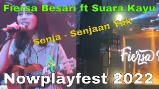 Senja - Senjaan di Cimahi 😅 Bersama Fiersa Besari ft Suara Kayu  at Nowplayfest Cimahi 2022