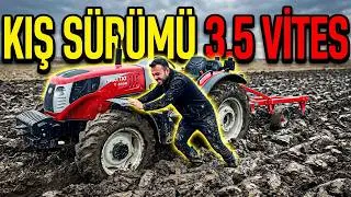 Kış Günü 65 Dönüm Tarla! Taş, Çamur ve Gerçek Çiftçi Hayatı