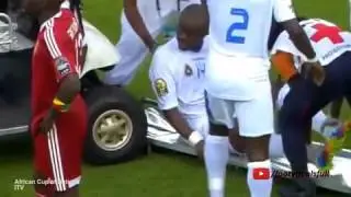 Gabriel Zakuani of DR Congo almost ran...