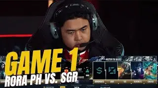 LRORA vs. SRG GAME 1 | M7 WORLD CHAMPION | MLBB