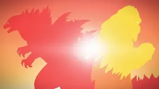 AKA VS KIRO (godzilla animations)
