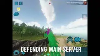DEFENDING MY SERVER - MEGA CHINESE TRIBE ATTACK ME | OFFICIAL PVP | ARK MOBILE