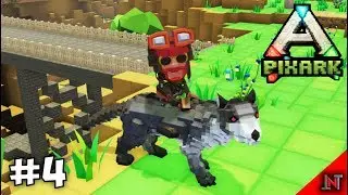 PixARK indonesia #4 | Taming Coyote dan Bikin Jembatan
