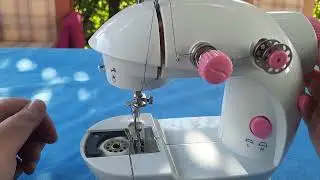 Mini-Nähmaschine 🧵🪡 so umsäume ich meine Stickstoffe