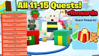 ALL New Bee Bear Quests, Rewards & How To Complete FAST! (Bee Swarm Simulator)