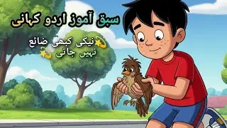 Nayki kabi zaiya nahi Hoti ll interesting story ll Motivation Urdu story ll Moral story for kid