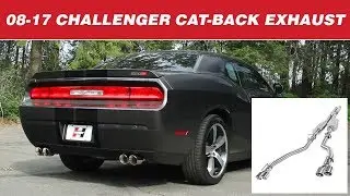 2008-18 Challenger SRT, R/T Scat-Pack, Hellcat - Hurst Elite Series Cat-back Exhaust Systems