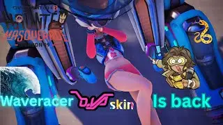 Overwatch 2 Waveracer D.Va's back #dva #mauga #symmetra #waveracer #overwatch2 #speedm12