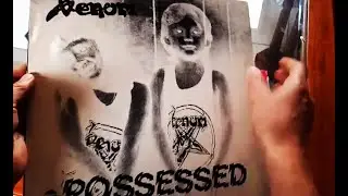 Venom &ndash; Possessed / Combat Green Label (US, 1985) &ldquo;Endemoniados como los papas&rdquo;.