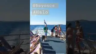 Halo - Beyonce cover. Sea Boat 🚢 Performance by SaxArtMan 🎷