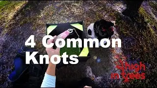 Attach Throw Line to the Throw Bag (4 Common Knots)