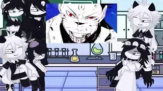 Fundamental paper education react to gojo satoru | jujutsu kaisen | gacha life