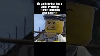 Morgan Freeman in LCU?!😶 #lego #gaming #legovideogame #legocityundercover #legocity