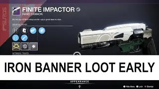 Getting Iron Banner Weapons Early | Destiny 2