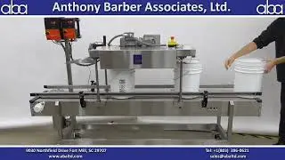 ABA-M530 - 5 Gallon Powered Lid Press w/ UN Lids