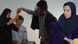 Khorshid, Jamshid and Ashraf visit their grandfather