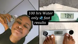 My 100hrs water only fast for weight Loss Challenge ( I lost so much weight in just 4 days)