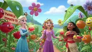 Elsa, Moana, Rapunzel & the Caterpillar&rsquo;s New Friend 🐛❄️ | Magical Kids Song