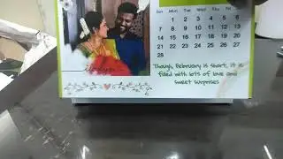 Customized Table calendar 2021