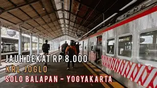 Full Trip KRL JOGLO Solo Balapan - Yogyakarta [ Rp 8.000 !! ]
