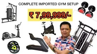 Complete Imported Gym Setup Only at 7,99,000/- by U Fit India