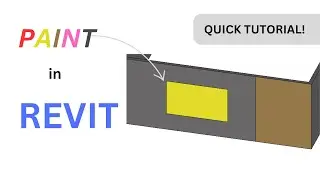 PAINT in Revit (quick tutorial)