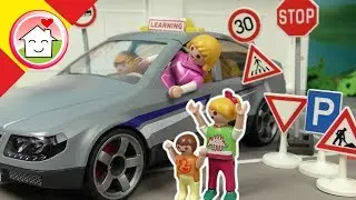 Playmobil en español Como mamá se sacó el permiso de conducir - La Familia Hauser