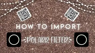 How to import Polarr Filter| For fanpages | Tutorial Creations