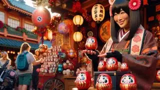 New Year, New Wishes: Daruma Dolls at EPCOT's Japan Pavilion
