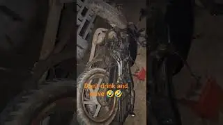 don't  drink and drive 🏍🛵❌️🥂