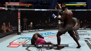 Body kick KO EA SPORTS UFC 5