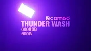 Cameo THUNDER WASH 600 - 3 in 1 Strobe, Blinder and Wash Light 648 x 0.2 W