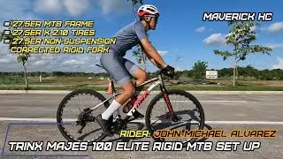 TRINX MAJES 100 ELITE Rigid MTB ni John Michael Alvarez
