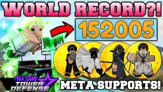 [World Record!] How To Get 200k+ Seconds in Gauntlet Mode | All Star Tower Defense Roblox