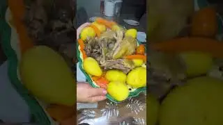 Ce am m&acirc;ncat astăzi 🥰 mămăligă cu rasol de pui cu morcovi și cartofi și mujdei de usturoi 😋