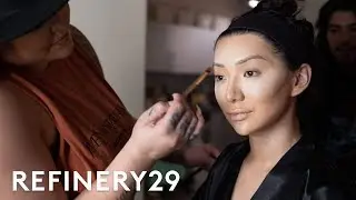Get Ready With Nikita Dragun For A Fashion Show | Get Glam VR | Refinery29