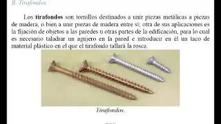 CLASIFICACI&Oacute;N DE LOS TORNILLOS