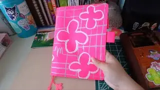 Pink Flower Hobonichi cover for 2026 and Alettone tour uguus