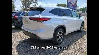Toyota highlander XLE ann&eacute;e 2023 essence 4cylindre automatique climatis&eacute; prix 27.000.000f