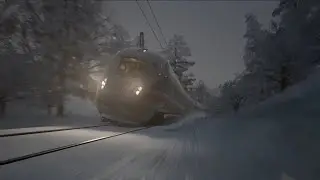 мчусь к новому году на поезде DB BR411