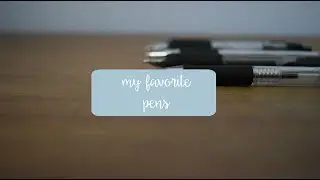 мои любимые ручки