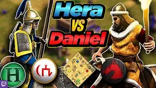 Tatars vs Huns | 1v1 Arabia | vs Daniel | AoE2