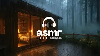 ASMR Heavy Rain Sounds - Relaxing Rain White Noise