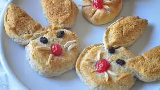 Easy Bunny Biscuits for Easter