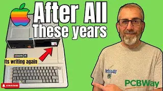 Этот Apple IIe только что записал свой первый диск за много лет!