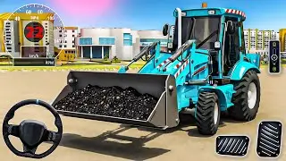 JCB Road Builder Construction 3D - Excavator Loading Simulator - Android GamePlay